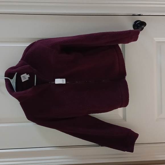 NWT GAP Women's Full Zip Fleece Jacket - Picture 2 of 3